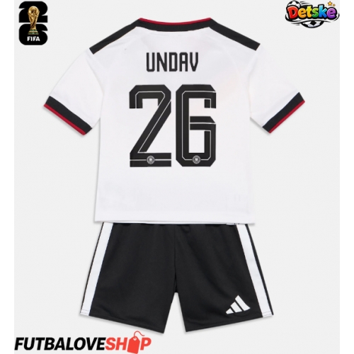 Dres Nemecko Deniz Undav #26 Domáci pre deti MS 2026 Krátky Rukáv (+ trenírky)